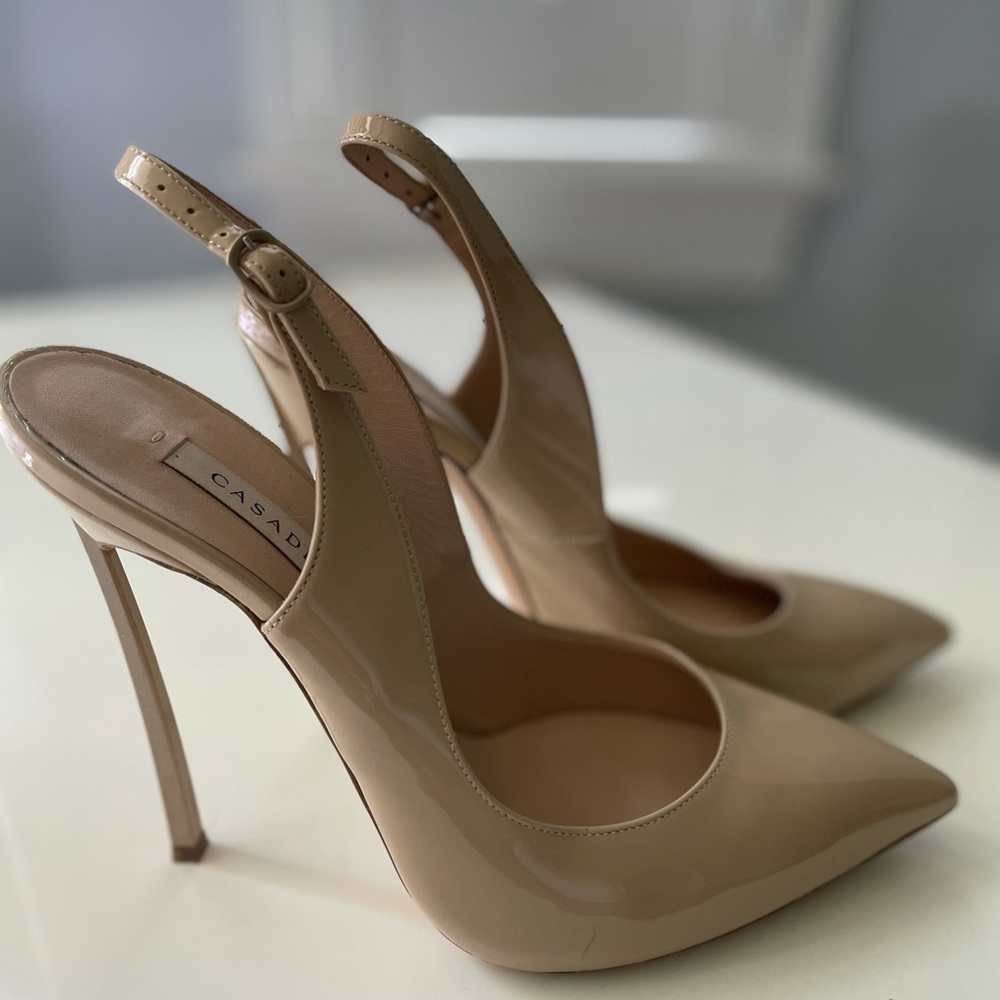 Casadei sling back Pumps